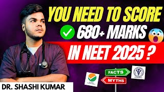 NEET 2025 The HARSH TRUTH 🚨 680 or NOTHING🤯 [upl. by Nonnahsed]