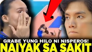 Nisperos NAIYAK SINAPUL SA MUKHA ni Tuyen Alas Pilipinas BASANGBASA ng Vietnam Sea V League 2024 [upl. by Laurice156]