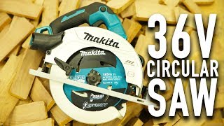 NEW Makita 36v Brushless Circular Saw DHS780Z and DHS781ZU [upl. by Naloj]