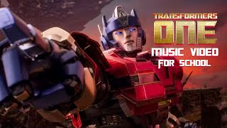 I made a Transformers One music video for a school assignment [upl. by Shipley555]