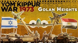 Yom Kippur War 1973  Golan Heights Front DOCUMENTARY [upl. by Enitsenre]