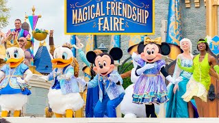 Mickeys Magical Friendship Faire  Full Show Disney World 2022 4K [upl. by Atnes]