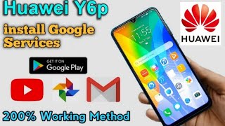 How to Install Google Play Store on Huawei Y6P MEDLX9N  Google Play Store Install Huawei Y6P [upl. by Accalia]