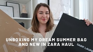 UNBOXING MY DREAM SUMMER BAG AND NEW IN SUMMER HAUL  PetiteElliee [upl. by Aivil944]