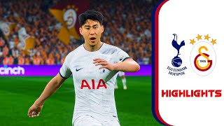 Tottenham Vs Galatasaray Match Highlights [upl. by Miahc435]