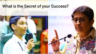 Dr Kiran Bedis quotSecret of Successquot [upl. by Lucius610]