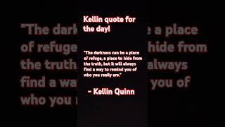 Kellin Quinn quote for the day 1 SleepingWithSirens [upl. by Anoynek]