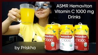 ASMR Drinking Vitamin C 1000 mg Drinks by Hemaviton [upl. by Moneta]