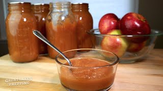 Canning Sweet Cinnamon Applesauce  How to Make amp Process Applesauce from Scratch [upl. by Ahtamas]