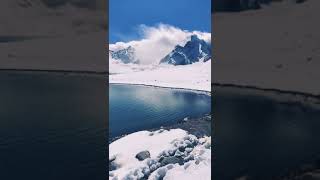 Breathtaking Gurudongmar Lake 🏔️ Sikkim 🏞️ at 17000 ft altitude sikkim travelshorts gurudongmar [upl. by Dukie]