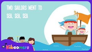 A Sailor Went to Sea Lyric Video  The Kiboomers Preschool Songs amp Nursery Rhymes [upl. by Spillihp]