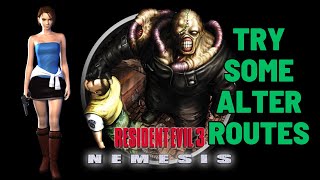 Try Alter Routes  Resident Evil 3 Nemesis Classic HD Gameplay [upl. by Ennavoj299]