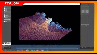 TYFLOW particle tutorial 22 simple weaving animations [upl. by Nylanaj]