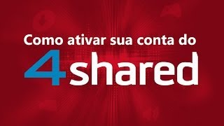 Como ativar conta do 4Shared [upl. by Irolam]