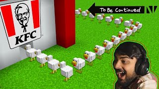 CHICKEN and KFC  Minecraft Meme Mutahar Laugh Compilation By GAMING LONDA 2o [upl. by Schaaff]