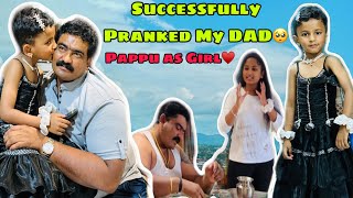 Successfully Pranked My DAD😂I Was In Tears😭Pappu As Girl🥳SPURTHI VLOGS [upl. by Barret]