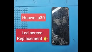 Huawei p30 lcd screen replacement new display [upl. by Jablon]