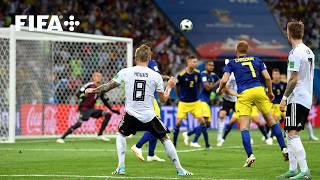 Toni Krooss Game Winning Freekick v Sweden  2018 FIFA World Cup [upl. by Duck]