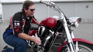 2006 Honda VTX1800 stock 92381 demo ride amp walk around [upl. by Bonina]