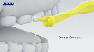 CURAPROX I IDB I HOW TO USE CPS PRIME INTERDENTAL BRUSH I EN [upl. by Oknuj107]