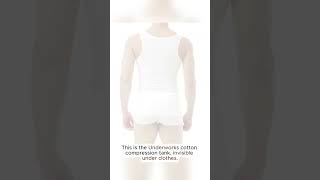 The Cotton Lined Power Chest Binder Compression Tank [upl. by Eniamaj]