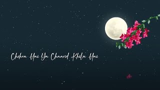 Chehra Hai Ya Chand Khila Hai New Version WhatsApp Status [upl. by Notnel]