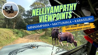 Nelliyampathy Viewpoints  Minnampara  Mattumala  Karassury  Adventurous OffRoad Drive  Kerala [upl. by Rind]