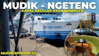 Ep2 MURAH TAPI GAK MURAHAN ‼️ Kapal Reguler Rasa Eksekutif Penyebrangan Merak  Bakauheni [upl. by Asila]