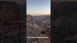 The little Grand Canyon wedge good water rim [upl. by Carrillo]