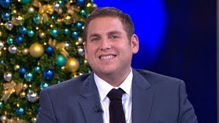 Jonah Hill Interview 2013 Oscar Buzz Surrounds Actor and The Wolf of Wall Street [upl. by Yasmeen]