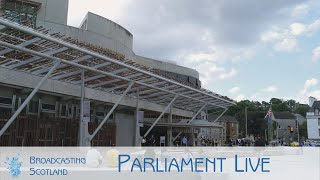 Parliament Live from Holyrood  12062024 [upl. by Carree]