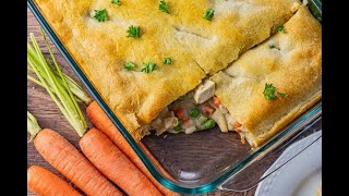 This Cozy Chicken Pot Pie Casserole Will Feed the Whole Crew [upl. by Kendrick]