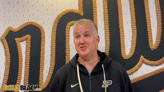 Pre Alabama — Purdue coach Matt Painter [upl. by Limemann]