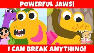 The Spinosaurus  Dinosaur Song  HiDino Kids Songs With Fun Stories [upl. by Asertal270]