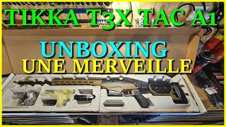 unboxing TIKKA T3X TAC A1 308 WIN [upl. by Ronoh]