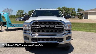 2019 Ram 3500 Tradesman Crew Cab Ottawa Garnett Wellsville Olathe Emporia [upl. by Linnette]