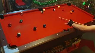 6ft pool table  8 ball break and run 27 🎱 [upl. by Enileuqcaj]