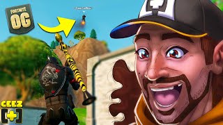 Rocket Riding on OG Fortnite w CaMiLLs [upl. by Claybourne]