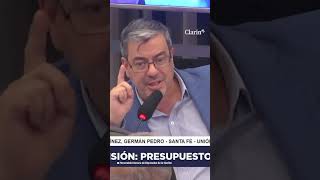 El enojo de Germán Martínez por la quita de la jubilación de privilegio a Cristina Kirchner [upl. by Anatnahs]