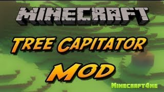 Как установить Treecapitator на Minecraft 162 [upl. by Halihs]