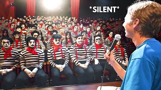 I Brought Silent Mimes To A Comedy Show [upl. by Ollecram]