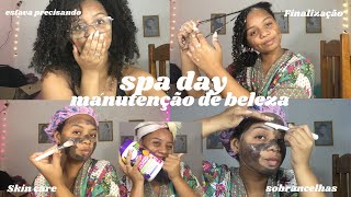 Manutenção de beleza spa day completo 💕🌸🎀🧖‍♀️ [upl. by Ardnohs397]