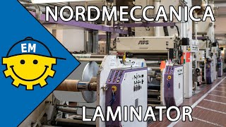 Nordmeccanica Triplex Combi 1300  Laminator For Plastic Films and Paper [upl. by Lezlie]