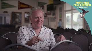 Ralph McTell Interview  Port Fairy Folk Festival 2024 [upl. by Nolek]