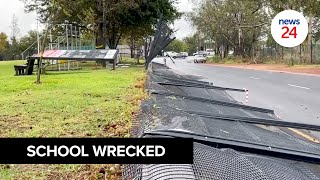 WATCH  Twentysix Western Cape schools reported damage due to stormy weather [upl. by Eelrac]