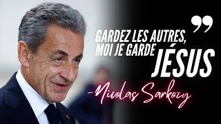 NICOLAS SARKOZY GLORIFIE LE NOM DE JÉSUS [upl. by Eenolem]