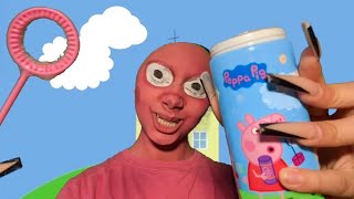 1 Minute ASMR There’s something in Your Eye Peppa Pig tingles 🥵🐷🫶🏻 [upl. by Docile446]