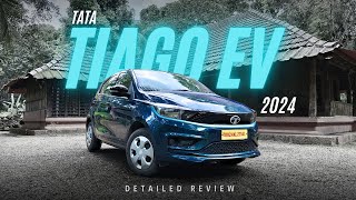 TATA TIAGO EV REVIEW 2024 [upl. by Ozzy]