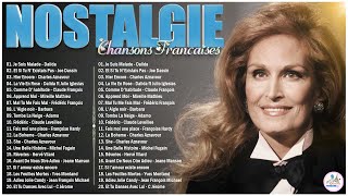 Nostalgie Chansons Françaises ♫🗼 Dalida Joe Dassin Charles Aznavour Claude François M Mathieu [upl. by Iaria]