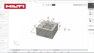 HOW TO design anchors for concrete with the Hilti PROFIS Engineering Suite software [upl. by Llejk]